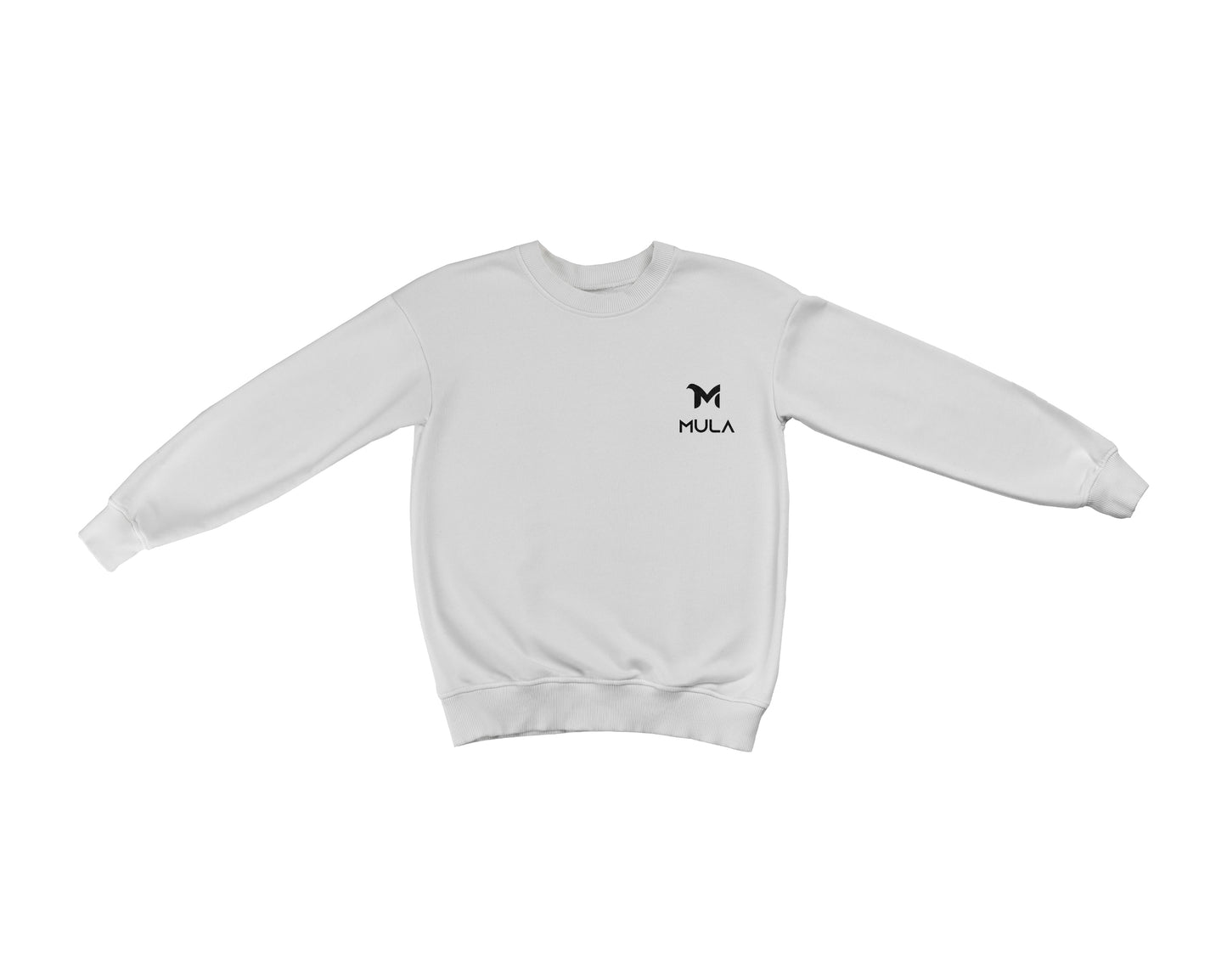 Salute Mula White Crewneck